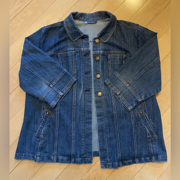 •SOLD• Penningtons Jean Jacket - Picture 1 of 5